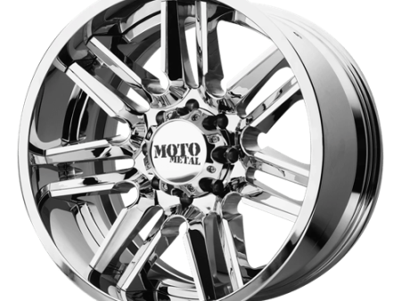 Moto Metal MO202 22X12 8X180 CHR BLK MILL LP -44MM Sale