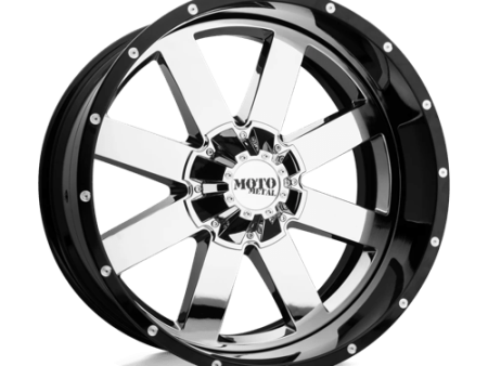 Moto Metal MO200 22X10 5X5.0 CHR G-BLK MILL LP -18MM Sale