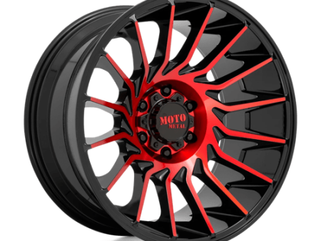 Moto Metal MO807 22X10 6X5.5 G-BLK MACH RTCC -18MM Online now