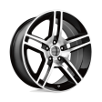 Performance Replicas PR101 18X10 5X4.5 G-BLK MACH 24MM For Discount