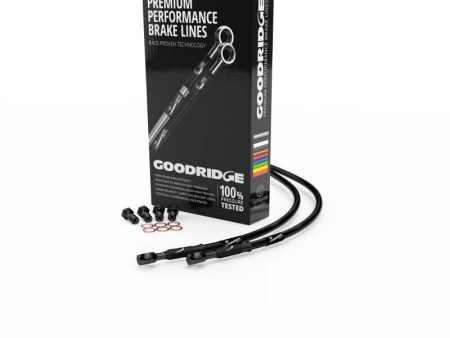 Goodridge 89-92 Suzuki GSXR1100K-N S S Black Clutch Lines w Black Fittings Discount