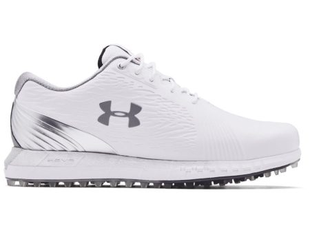 Under Armour HOVR Show SL E Spikeless Shoe - White Mod Grey Black Discount