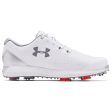 Under Armour HOVR Drive E Spiked Waterproof Shoe - White Discount