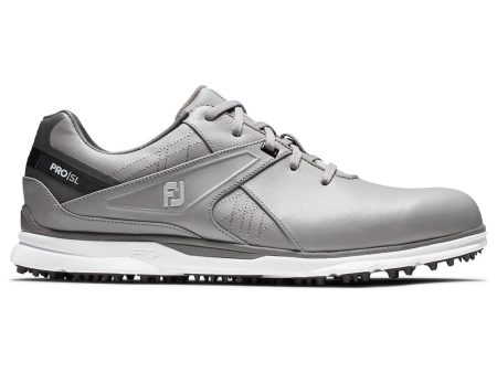 FootJoy Pro SL Spikeless Shoes - Grey White Sale