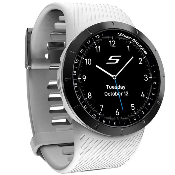 Shot Scope X5 GPS Shot Tracking Watch - Prestige White Cheap