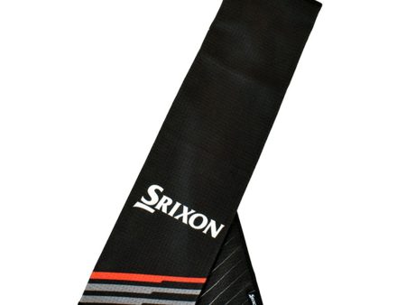 Srixon Tri-Fold Towel - Black Fashion