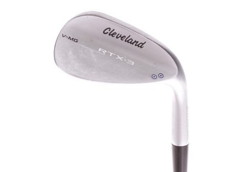 Cleveland RTX 3 Chrome Steel Men s Right Hand Lob Wedge 58 Degree 9 Bounce Wedge - Dynamic Gold Online now