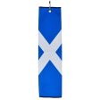 Masters Pro Tech Saltire Tri-Fold Towel - Blue White Online now