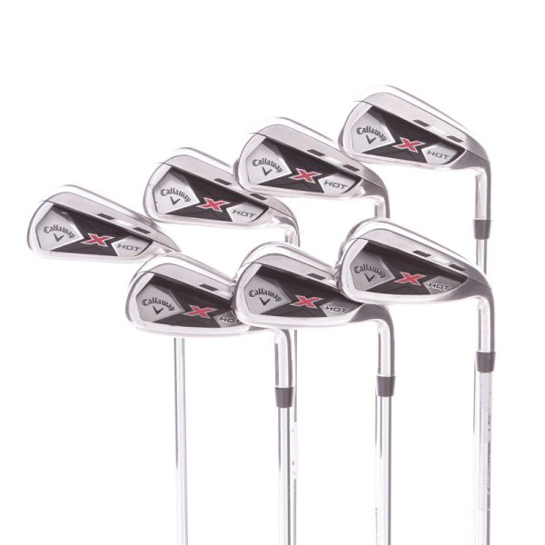 Callaway X Hot Steel Men s Right Hand Irons 4-PW Regular - Speedstep 85 Online Sale