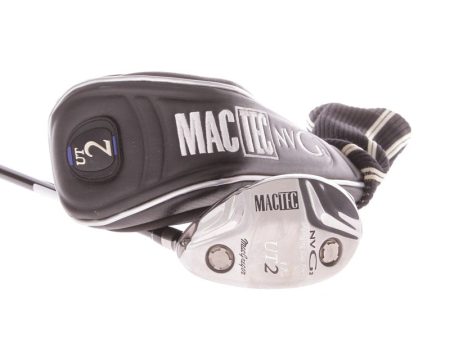 MacGregor MacTec NVG2 Graphite Men s Right Hand 2 Hybrid 17 Degree Stiff - Fujikura Triple Action For Discount