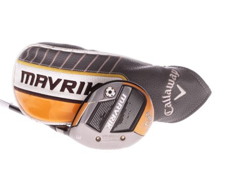 Callaway Mavrik Graphite Men s Right Hand Fairway 3 Wood 15 Degree Regular - Riptide 5.5 Hot on Sale