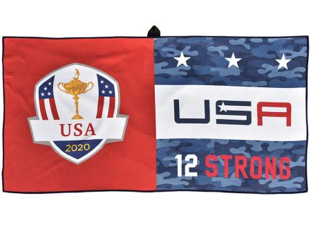 PRG Ryder Cup Replica Collection - Team USA Camo Caddy Towel Online