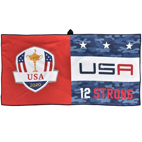 PRG Ryder Cup Replica Collection - Team USA Camo Caddy Towel Online