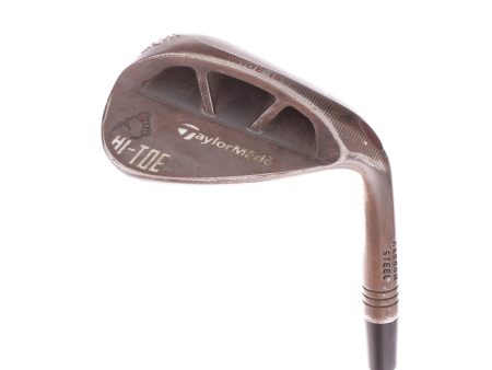 TaylorMade Hi Toe Wide Copper Steel Men s Right Hand Lob Wedge 58 Degree 15 Bounce Wedge - KBS Hi Rev 2.0 115 For Cheap