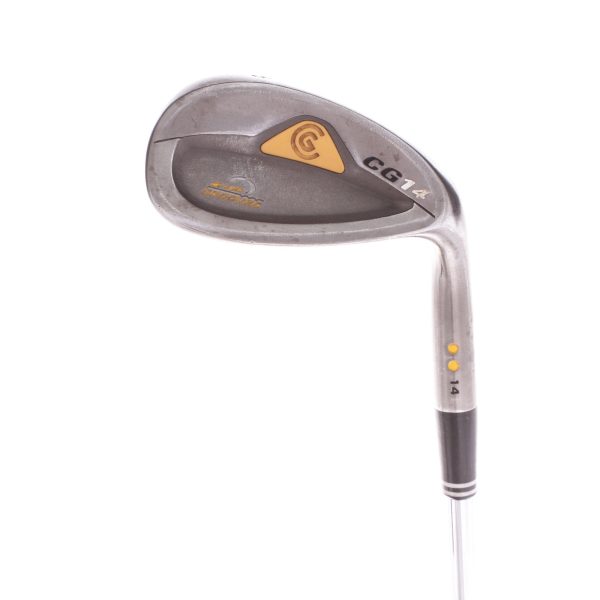 Cleveland CG14 Zip Grooves Steel Men s Right Hand Sand Wedge 56 Degree 14 Bounce Wedge Flex - Cleveland Golf Traction Online