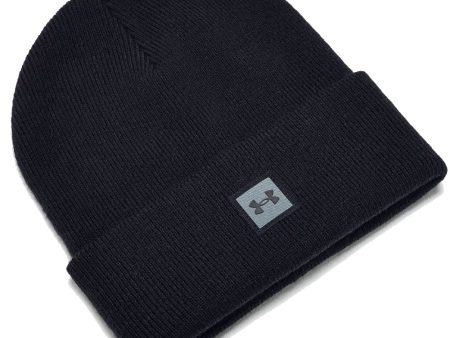 Under Armour Truckstop Beanie Hat - Black Pitch Grey on Sale