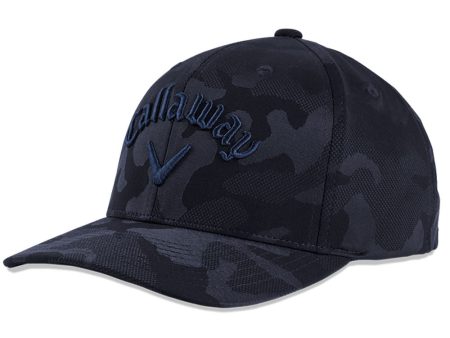 Callaway Adjustable Camo Snapback Cap - Dark Navy Discount