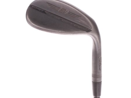 Titleist Vokey SM8 Jet Black D-Grind Steel Men s Right Hand Lob Wedge 60 Degree 12 Bounce Wedge - BV Design Black Online Sale