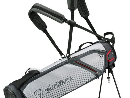 TaylorMade Quiver Stand Bag - Lite Grey White Online Sale