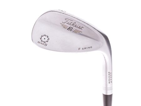 Titleist Vokey SM5 Tour Chrome F-Grind Steel Men s Right Hand Gap Wedge 52 Degree 8 Bounce Wedge - BV Design Supply