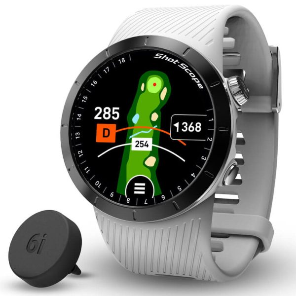 Shot Scope X5 GPS Shot Tracking Watch - Prestige White Cheap