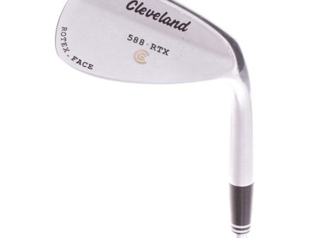 Cleveland 588 RTX Satin Chrome Steel Men s Right Hand Sand Wedge 54 Degree 12 Bounce Wedge - Dynamic Gold Cheap