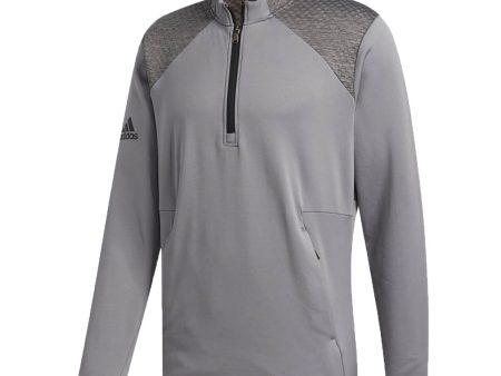 adidas COLD.RDY 1 4 Zip Long Sleeved Pullover - Grey Three Online