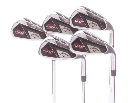 Callaway RAZR Steel Men s Right Hand Irons 6-PW Regular - Razr Sale