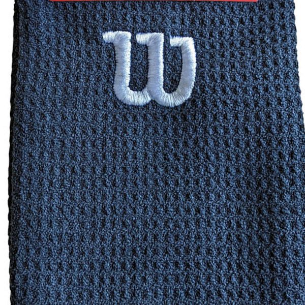 Wilson Microfibre Trifold Towel - Black White Discount