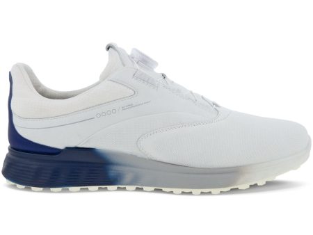 ECCO S-Three BOA Gore-Tex Spikeless Waterproof Shoes - White Blue Depths Bright White Online Sale