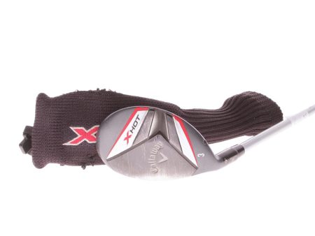 Callaway X Hot Graphite Men s Left Hand 3 Hybrid 19 Degree Regular - Project X For Sale