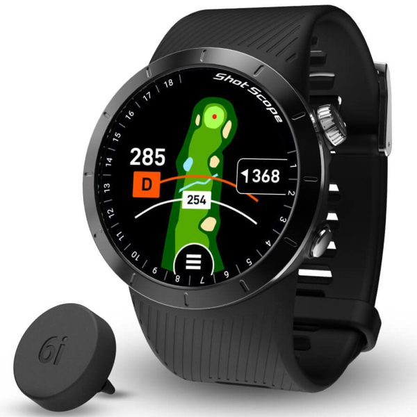 Shot Scope X5 GPS Shot Tracking Watch - Prestige Black Supply