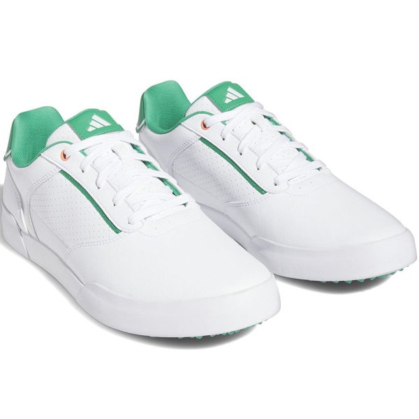 adidas Retrocross Spikeless Shoes - FTWR White Court Green Coral Fusion Sale