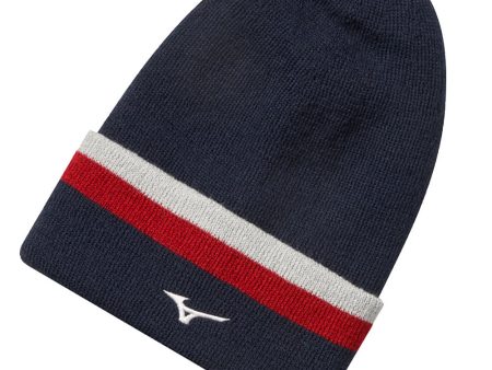 Mizuno Breath Thermo Knit Beanie - Deep Navy Hot on Sale