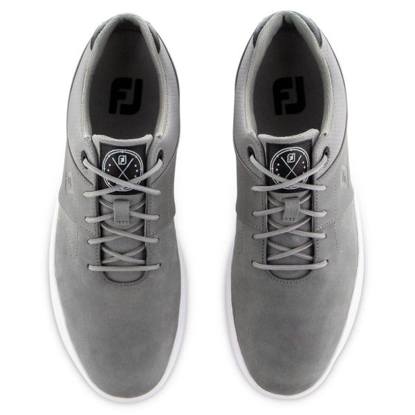 FootJoy Contour Spiked Shoes - Grey Discount