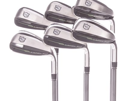 Wilson Launch Pad 2022 Graphite Men s Right Hand Irons 5-PW Regular - Evenflow Project X 5.5 Online