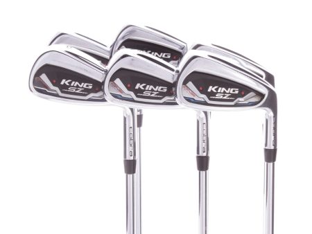 Cobra King Speedzone One Length Steel Men s Right Hand Irons 5-PW Regular - KBS Tour 90 Online