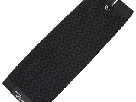 Titleist Tri-Fold Towel - Black Supply