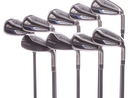 TaylorMade Speedblade Graphite Men s Right Hand Irons 4-SW+AW Regular - Matrix Veloxt Discount