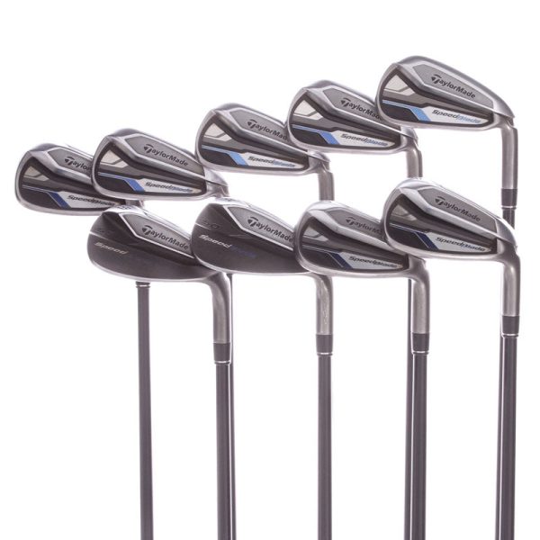 TaylorMade Speedblade Graphite Men s Right Hand Irons 4-SW+AW Regular - Matrix Veloxt Discount