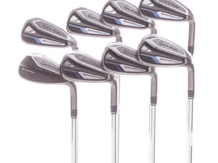 TaylorMade SPEEDBLADE Steel Men s Right Hand Irons 4-SW Regular - SpeedBlade 85g Hot on Sale