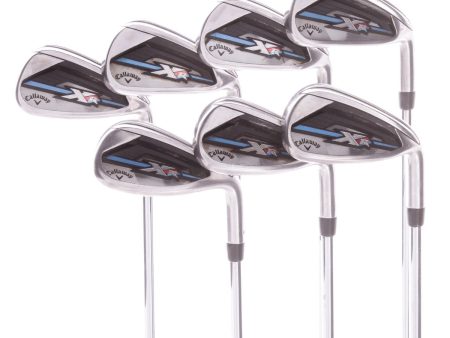 Callaway XR Steel Men s Right Hand Irons 5-SW Regular - Speedstep Discount