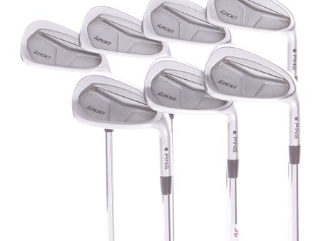 Ping i200 Steel Men s Right Hand Irons 4-PW Black Dot Regular - KBS Tour 110 Sale