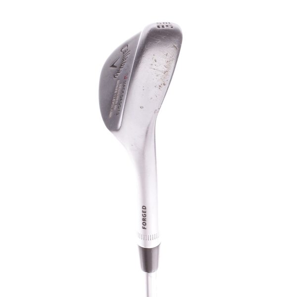 Callaway Mackdaddy 2 Chrome S Grind Steel Men s Right Hand Lob Wedge 58 Degree 10 Bounce Stiff - Project X 6.0 Online Sale