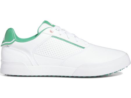 adidas Retrocross Spikeless Shoes - FTWR White Court Green Coral Fusion Sale