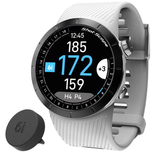 Shot Scope X5 GPS Shot Tracking Watch - Prestige White Cheap