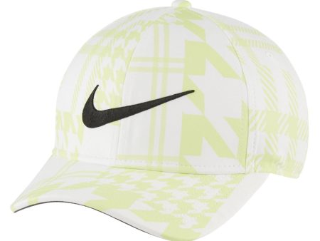 Nike Aerobill Classic 99 Open Print Cap - White Lemon Twist Black Supply