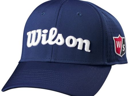 Wilson Performance Mesh Cap - Blue Online Hot Sale