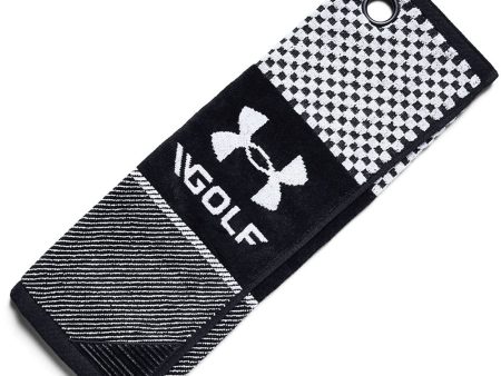 Under Armour Bag Towel - Black White Online Hot Sale