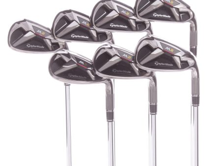 TaylorMade M2 Steel Men s Right Hand Irons 5-SW Regular - REAX Steel 88 Cheap